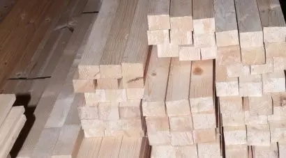 Строганный брусок из сосны 30x30 мм ГОСТ