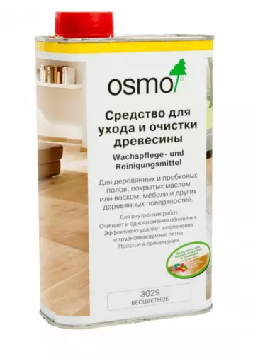 Средство для ухода и очистки древесины OSMO 3087 Wachspflege- und Reinigungsmittel