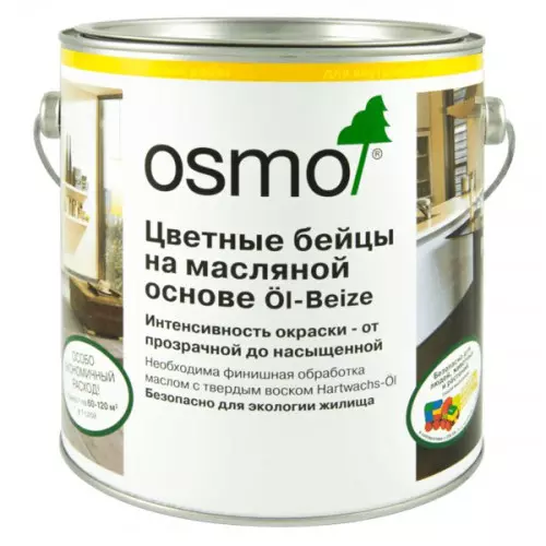 Цветные бейцы на масляной основе OSMO Öl‑Beize