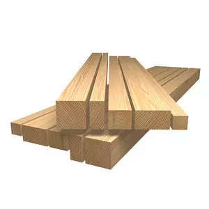 Строганный брусок из лиственницы 40x45 мм